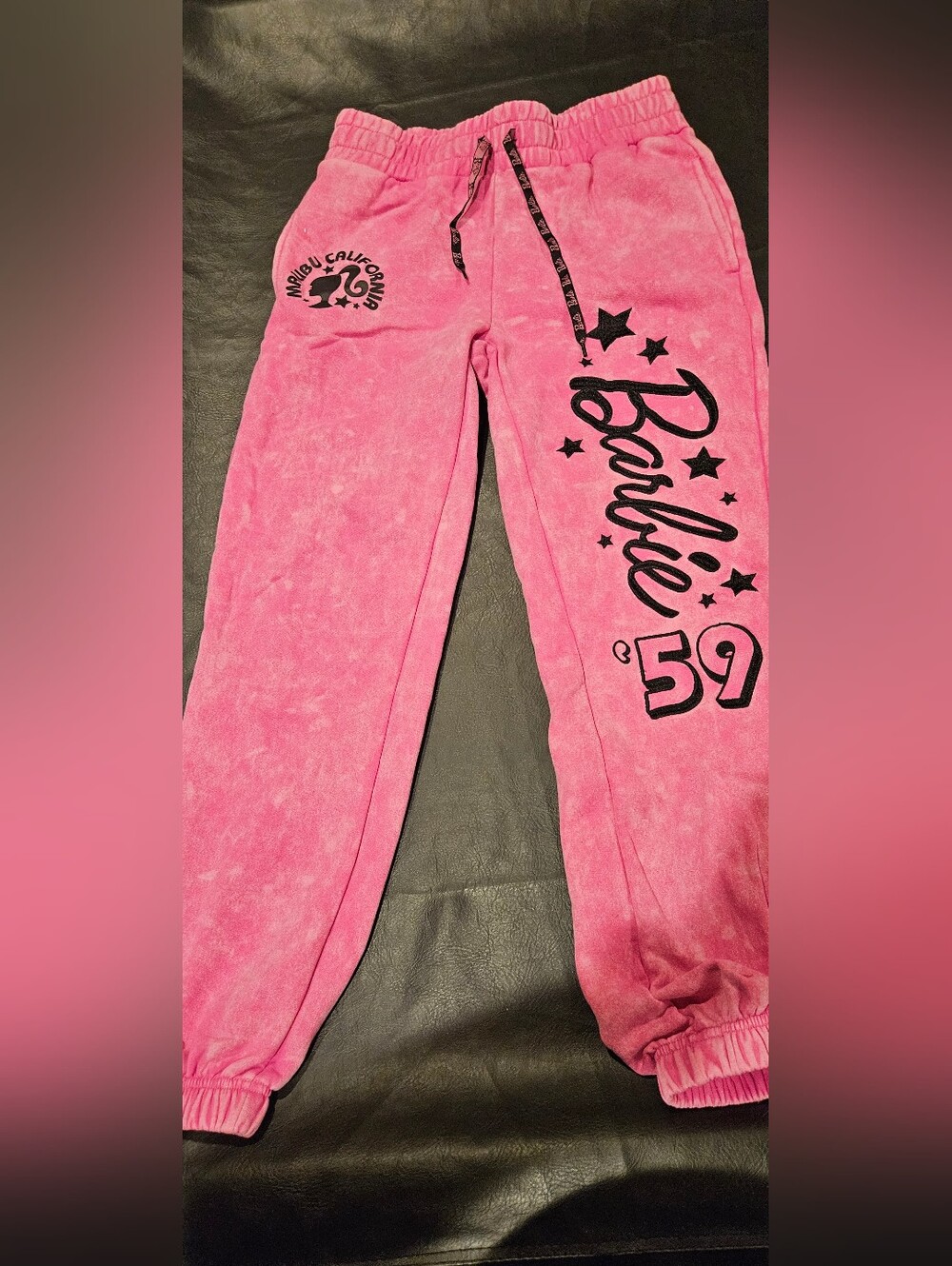 NWOT Barbie Sweatpants with Pockets Sz XS